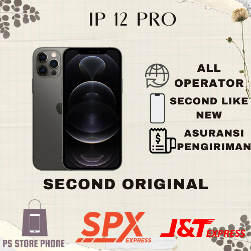 IPhone 12 pro 128GB/256GB SECOND/BEKAS ORIGINAL FULLSET BERGARANSI LIKE NEW