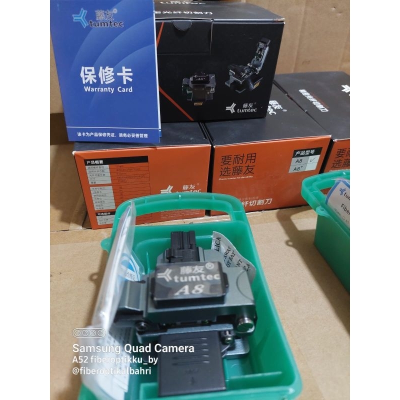 CLEAVER TUMTEC A8 ORIGINAL FIBER OPTIK MURAH