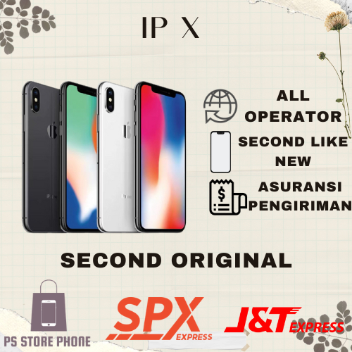 IPhone X 64GB/256GB  second/bekas original 100% | MULUS like new NORMAL FULLSET