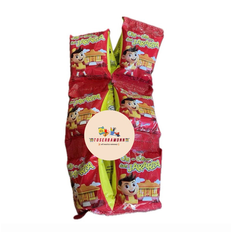 

ole ole jakarta snack jaman dulu 10 bgks x 7gr