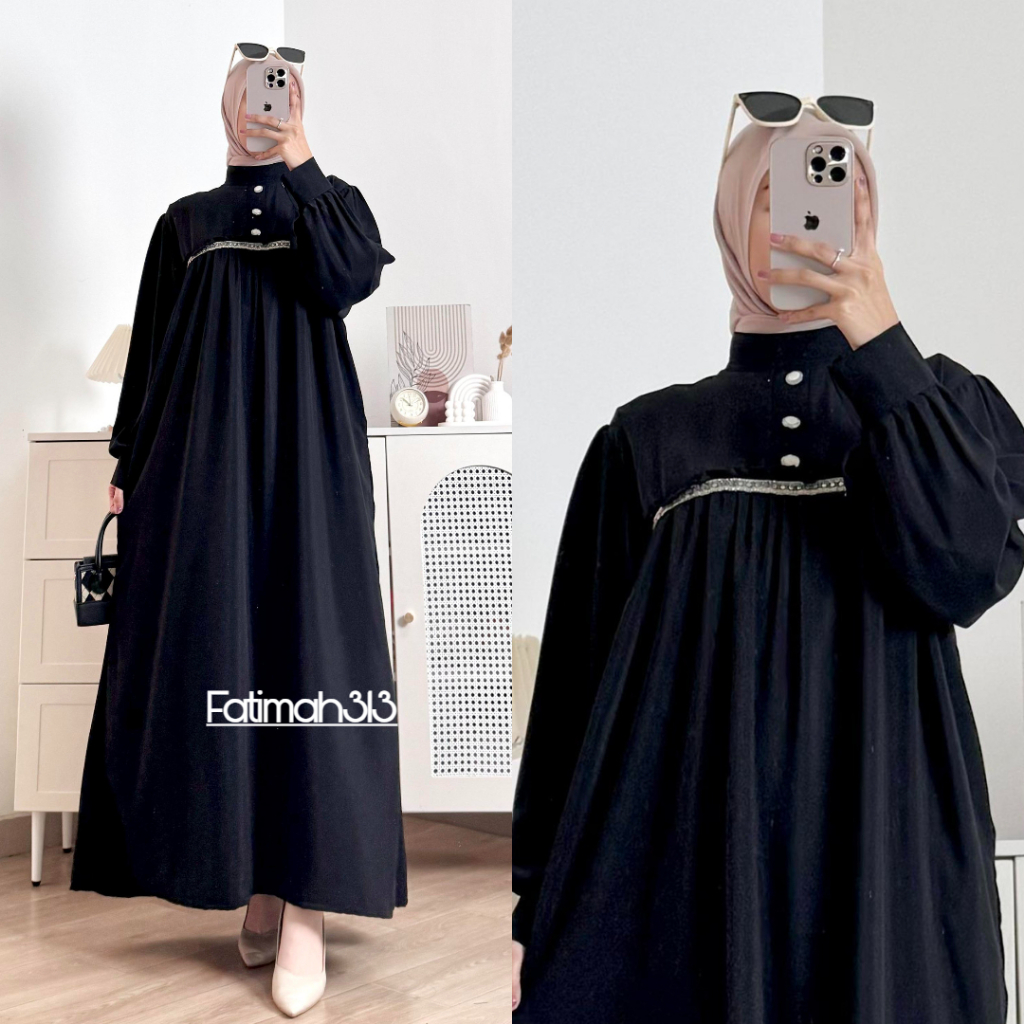 BEST SELLER NADIA DRESS/GAMIS JUMBO KATUN RAYON LD100-LD 120