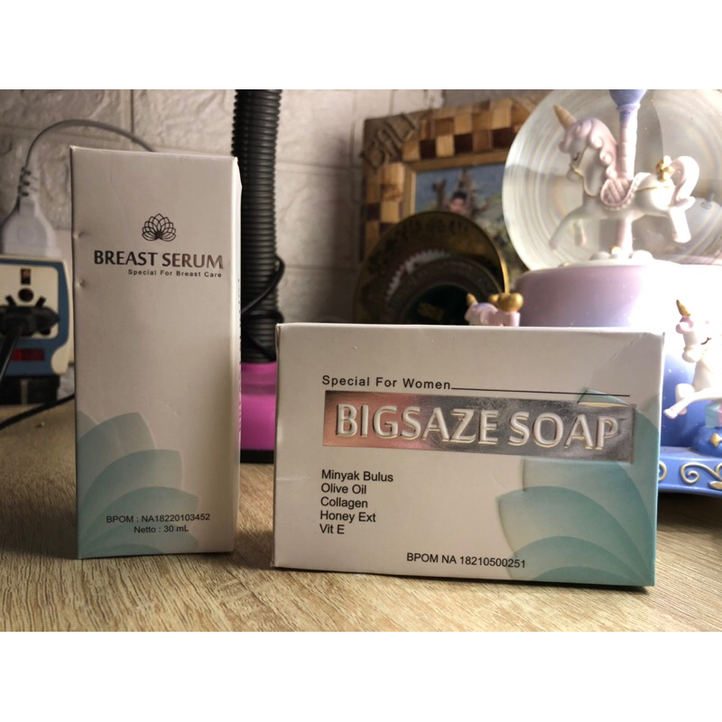 Instacare breast serum & breast soap
