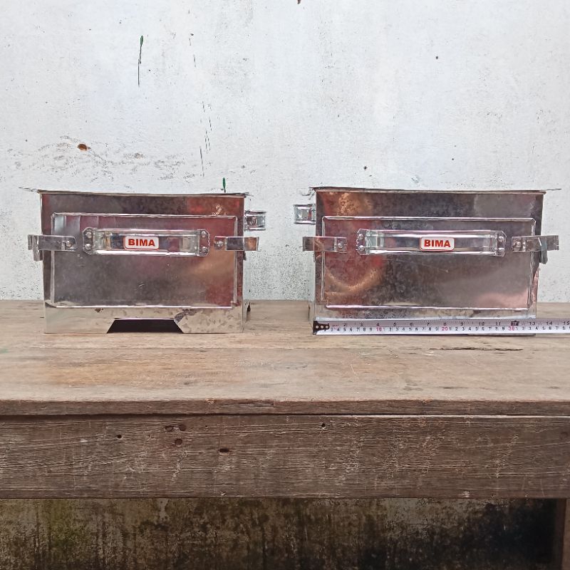 [BIMA CENTER] OVEN ATAU PERENDANGAN KUE BASAH (MAKSUBAH) ARANG DI ATAS BAHAN ALUMINIUM
