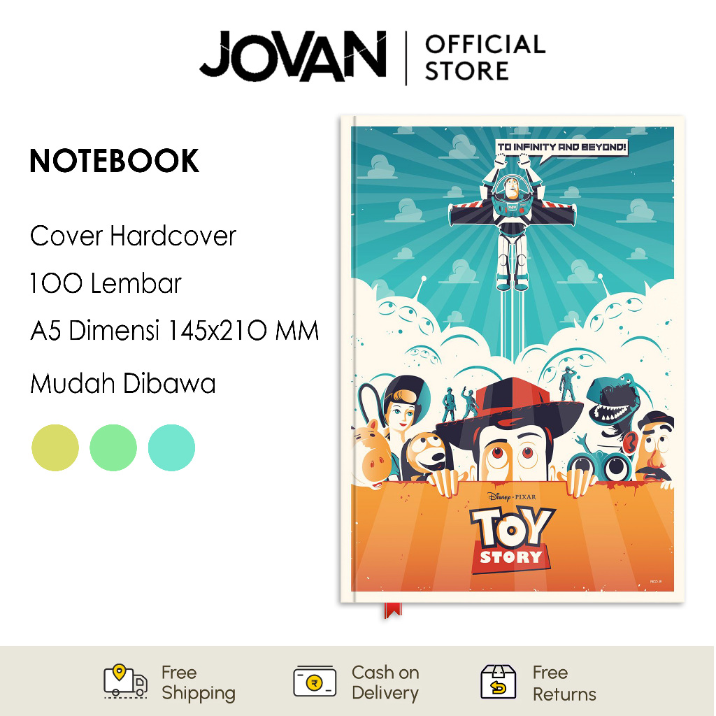 

Notebook Hardcover Custom Toy Story 20 Buku Tulis Catatan Note Agenda Planner Jurnal Diary Notebook Anime