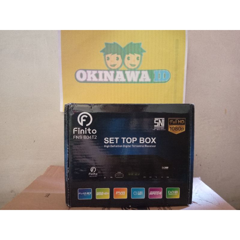 Set Top Box (stb tv)merk finito san ioto omega