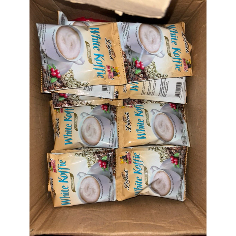 

LUWAK WHITE COFFEE 20 GRAM ISI 10
