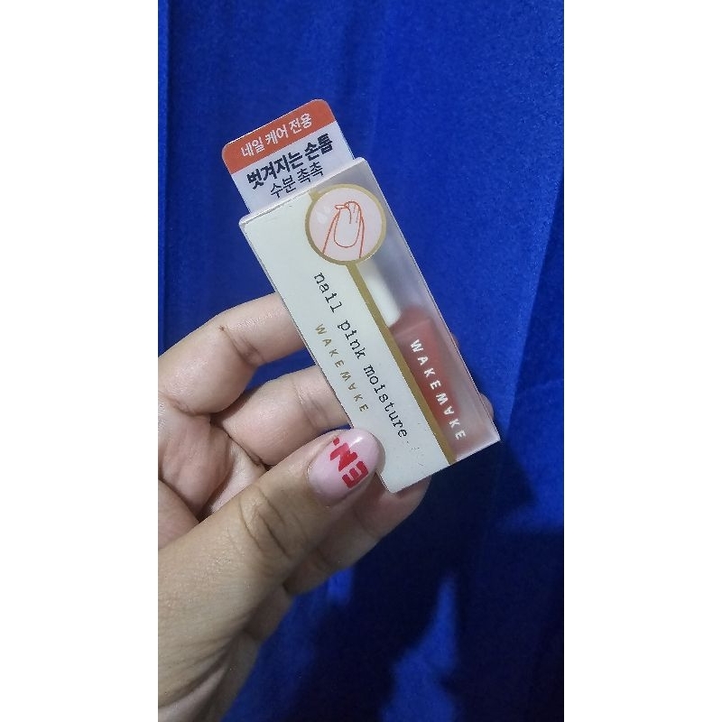 WAKEMAKE NAIL pink Moisturizer