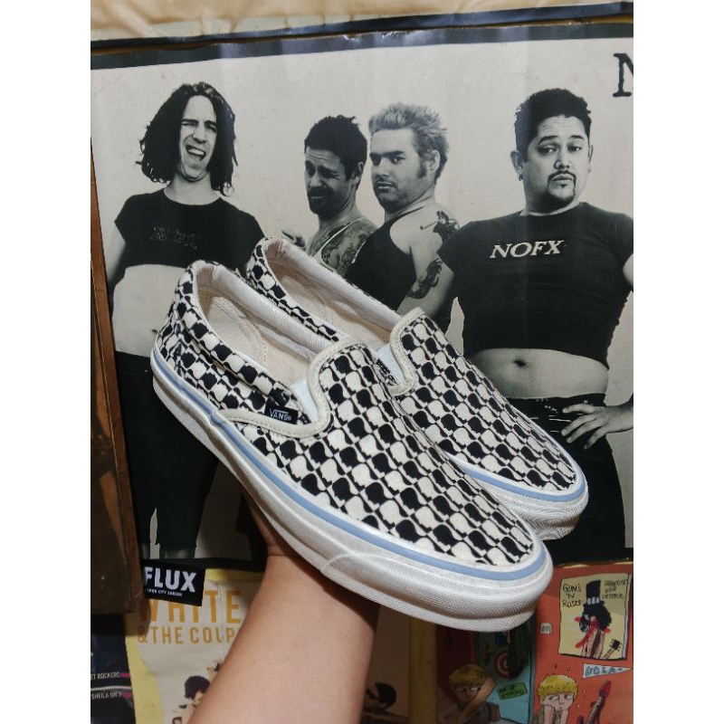 vans slip on OG LX x brainded