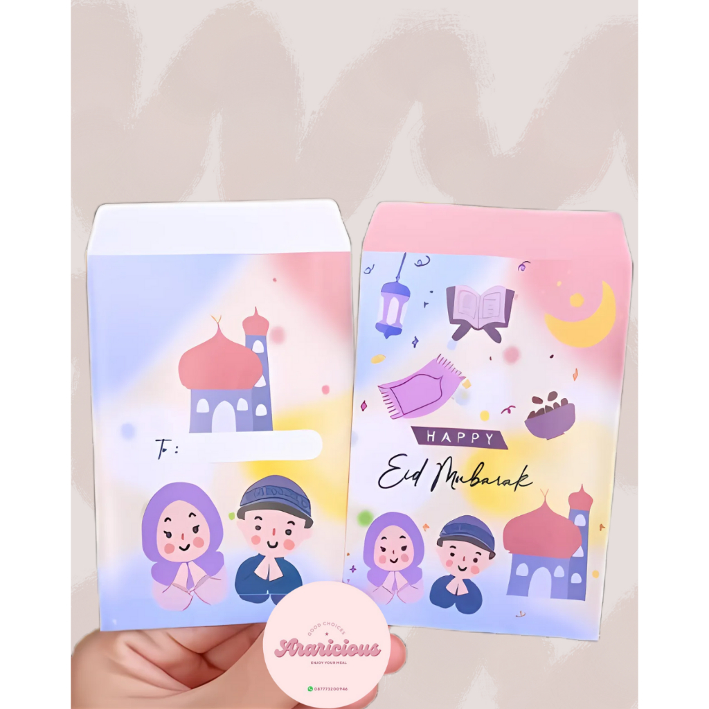 

ISI 10 PCS - GROSIR AMPLOP LEBARAN MEDIUM 2025 | DESAIN LUCU & EKSKLUSIF (LAKI DAN PEREMPUAN)