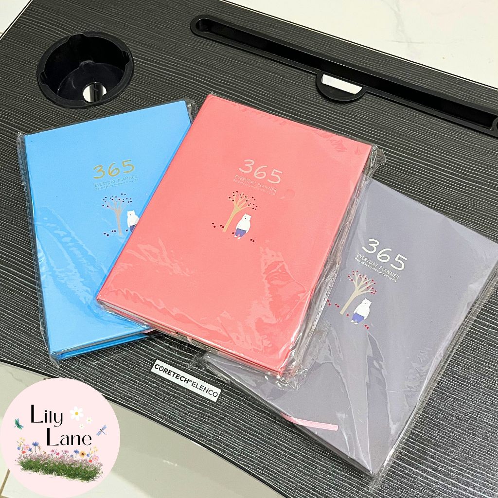 

Buku Agenda Everyday Planner 365 Days Journal Notebook Daily Premium Hard Cover 128 Lembar