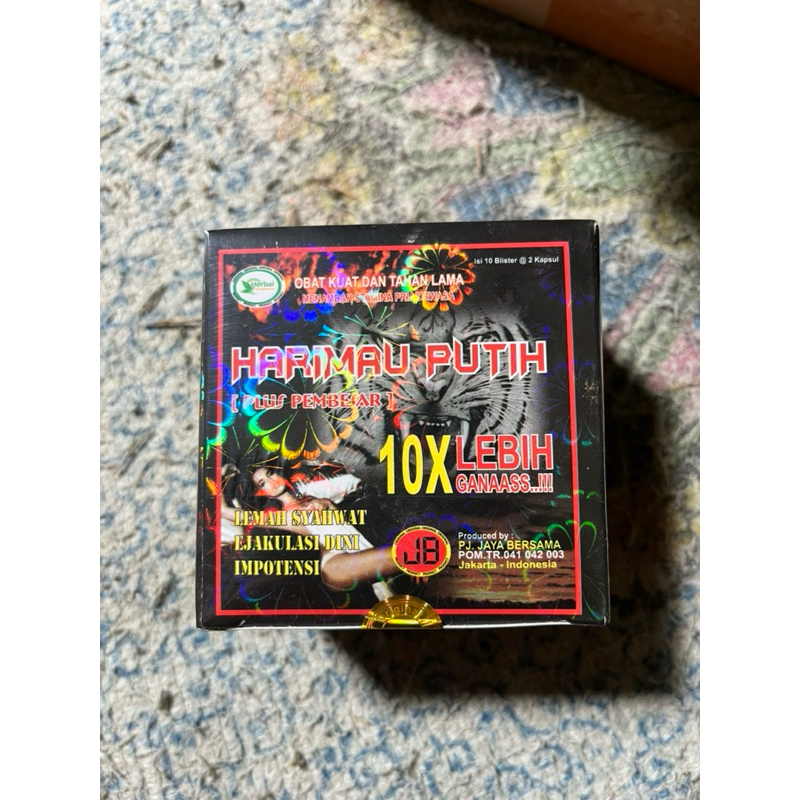 

Harimau Putih isi 10 Original