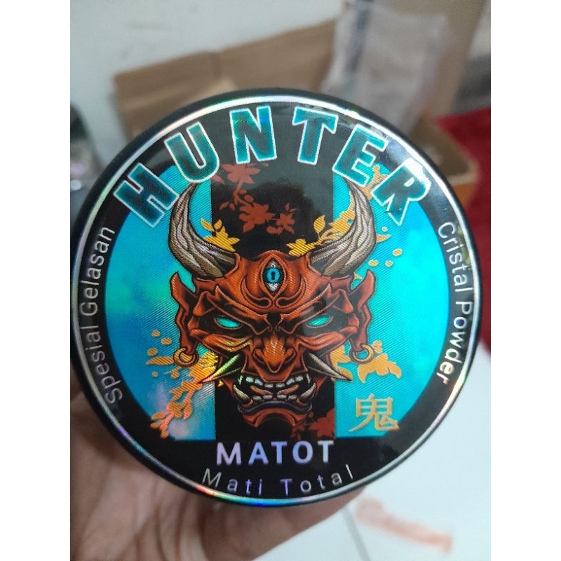 gelasan HUNTER matot abu 0.23 klos kayu 6000yard