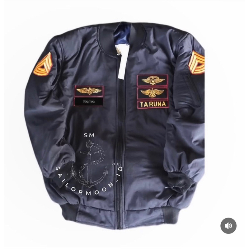 JAKET TARUNA JAKET CUSTOM BORDIR JAKET BORDIR JAKET TARUNA PELAYARAN JAKET PELAUT JAKET BOMBER CUSTO