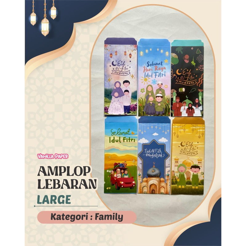 

amplop lebaran besar isi 50lembar