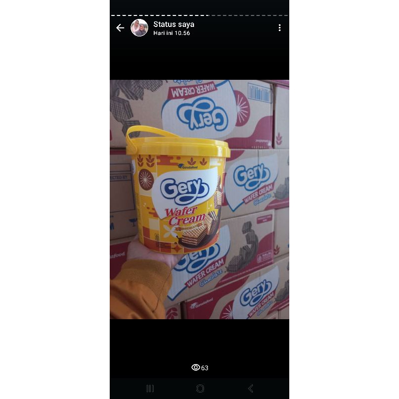 

gerry wafer cream chocolate