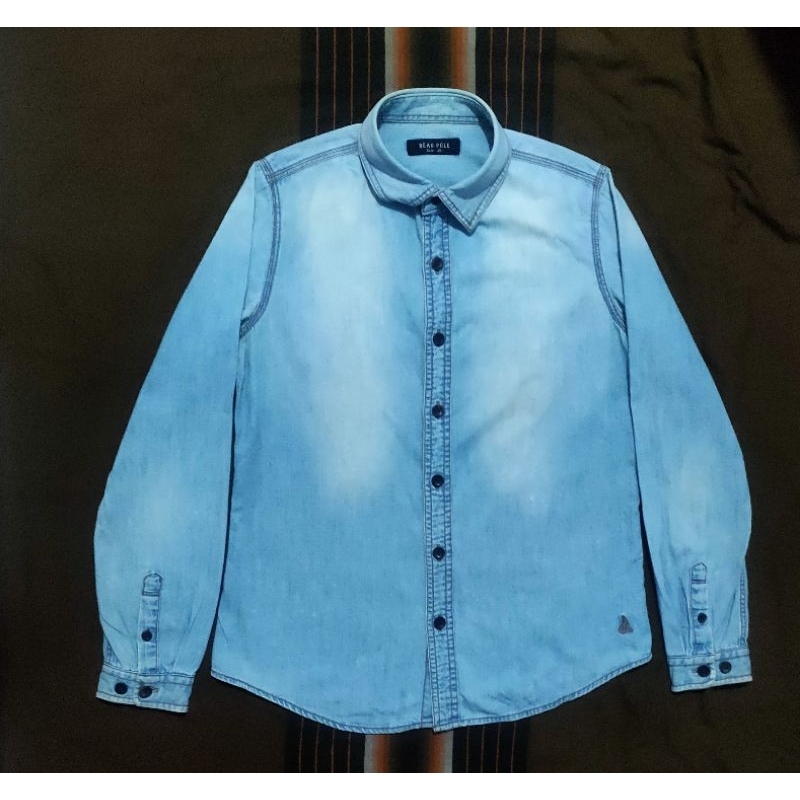 Kemeja Denim Beanpole (Minus noda)