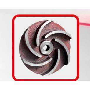 [STOK READY] YAMAMAX PRO Kipas Impeller Mesin Pompa Celup Air Kotor Keruh Type SRX 200 SRX200