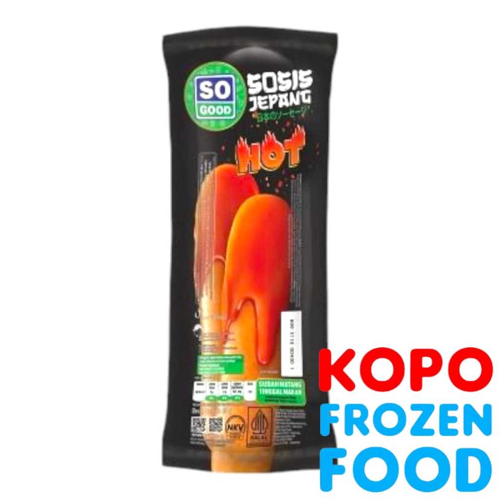 

So Good Sosis Jepang Singles Hot 55g