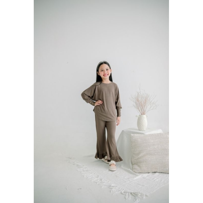 Setelan Pakaian Lebaran Anak Perempuan/ baju lebaran anak perempuan/ setelan lebaran