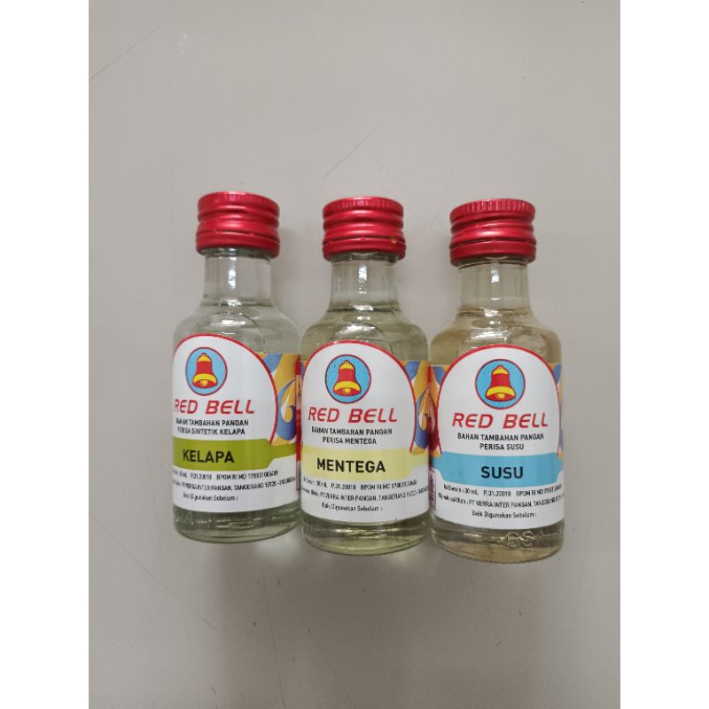 

RED BELL ESSENCE PERISA TANPA WARNA 30ML