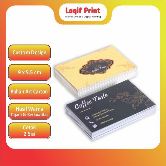 

Kartu Nama 2 Sisi Free Box