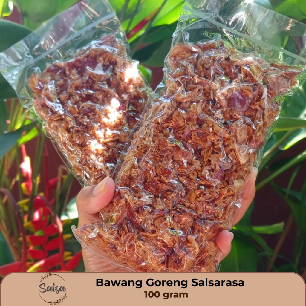 

Bawang goreng premium kemasan 100 gram