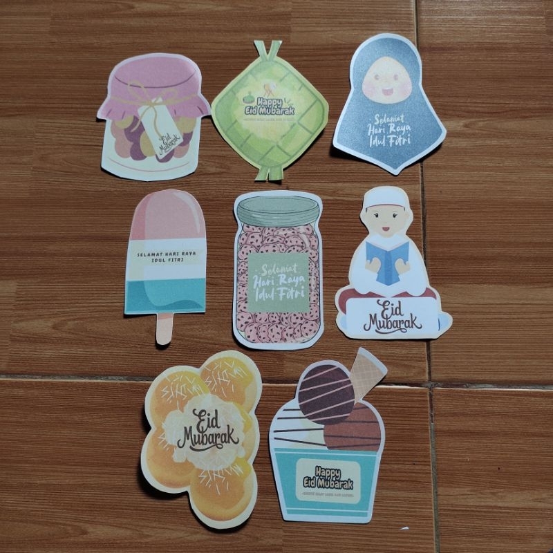 

8 pcs Amplop karakter/amplop THR/ Amplop lebaran