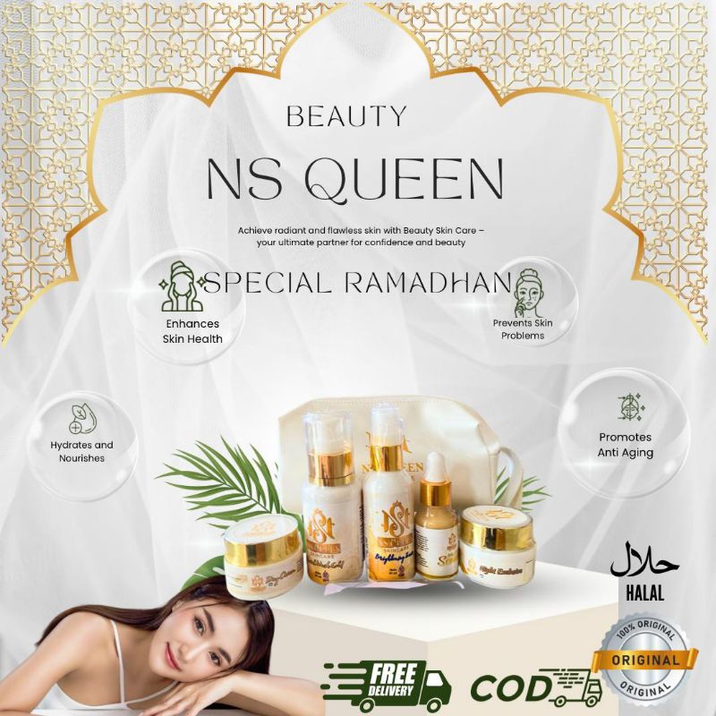 NS QUEEN SKINCARE / PAKET Wajah & Eceran untuk semua jenis kulit berjerawat kulit kusam mencerahkan 