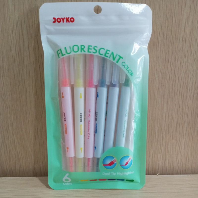 

1(PCS) STABILO / HIGHLIGHTER JOYKO SET 6W HL-100