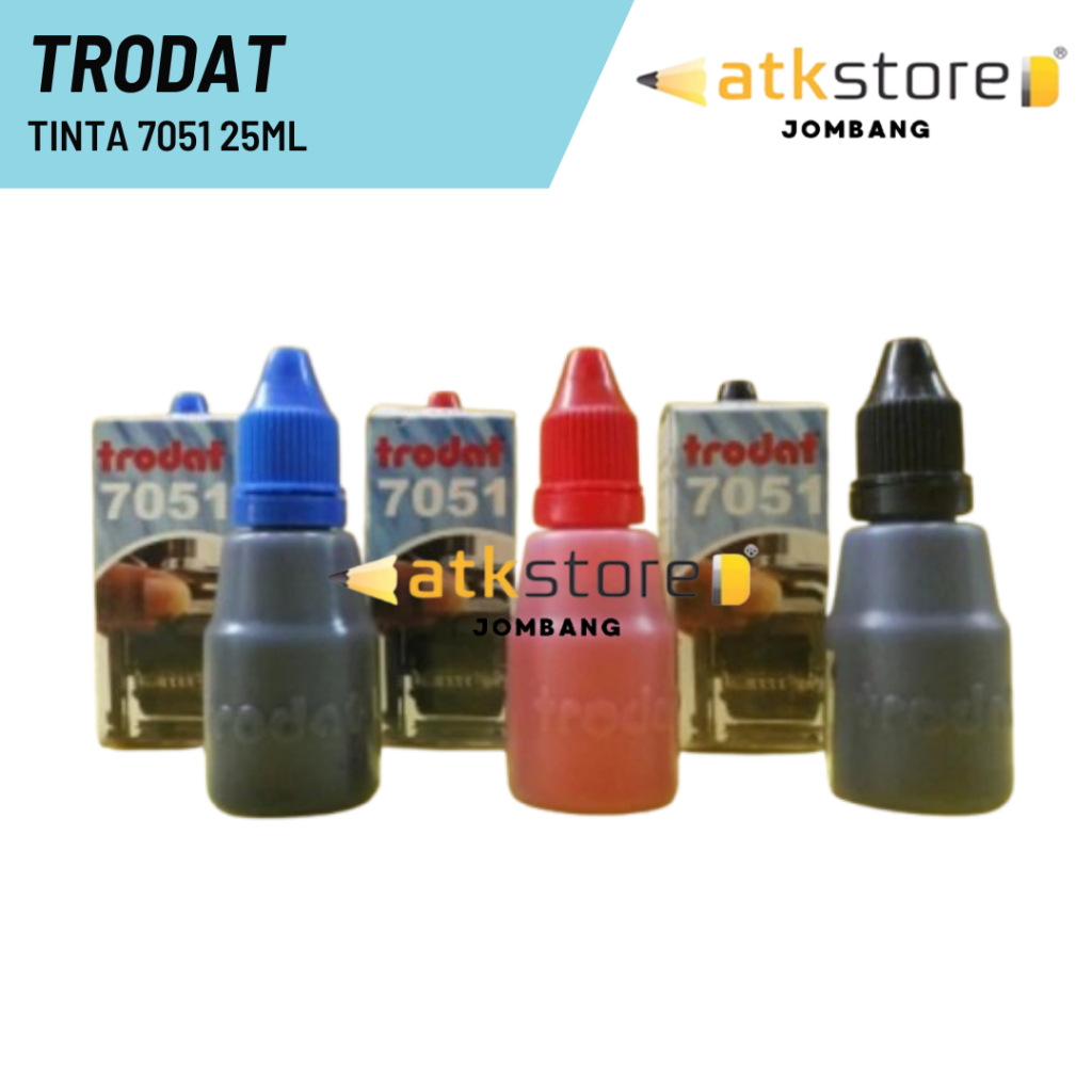 

TRODAT Tinta 7051 Stempel 25ml Tinta Stempel Otomatis Stempel Warna / Tinta Stempel Nomor Otomatis