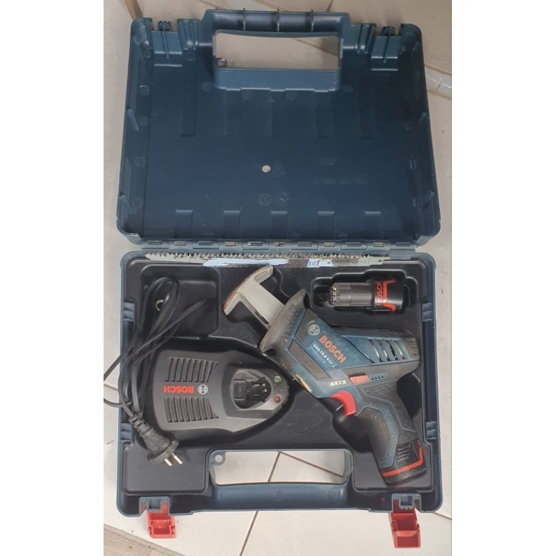 (BEKAS) Gergaji Mesin Potong BOSCH GSA 10.8 V-Li Profesional Mesin Gergaji Reciprocating Baterai (Sc