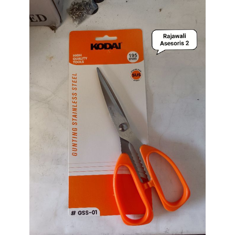 

KODAI Gunting Stainless Steel Serbaguna 195 mm