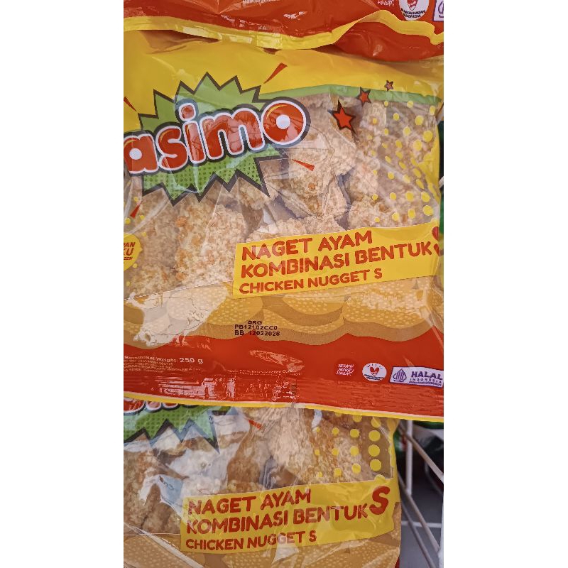 

Asimo Nugget Ayam kombinasi 250gr ASIMO Nugget Ayam kombinasi 250gr ASIMO Nagget ayam 250gram