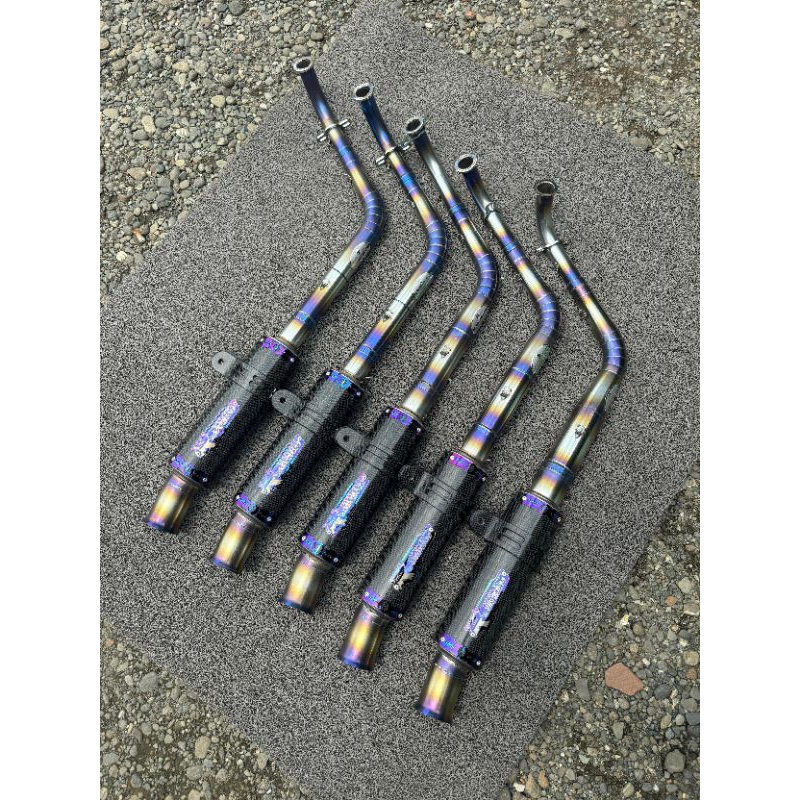 KNALPOT CEKLIS LONG STYLE & NON SAMLONG MODEL CARBON REQUEST PNP AEROX NEW/OLD. VARIO 160,125,150 OL