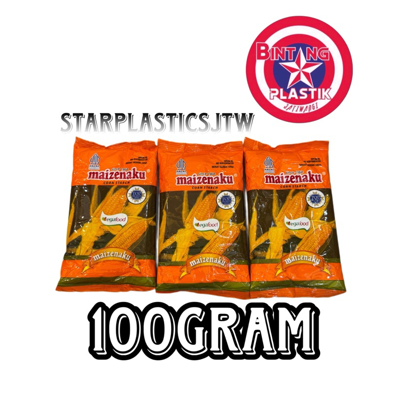 

TOP BRAND!! Tepung Jagung MAIZENAKU (Tanpa Box) 100gram 250gram Corn Starch / Pati Jagung BPOM HALAL