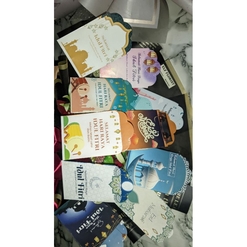 

amplop lebaran motif muslim