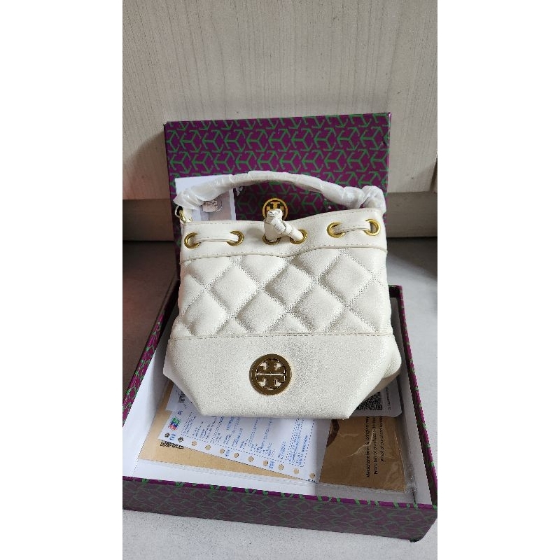 tote tory serut putih