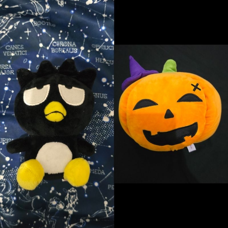 Badtz-Maru Sanrio & Pumpkin Miniso doll boneka