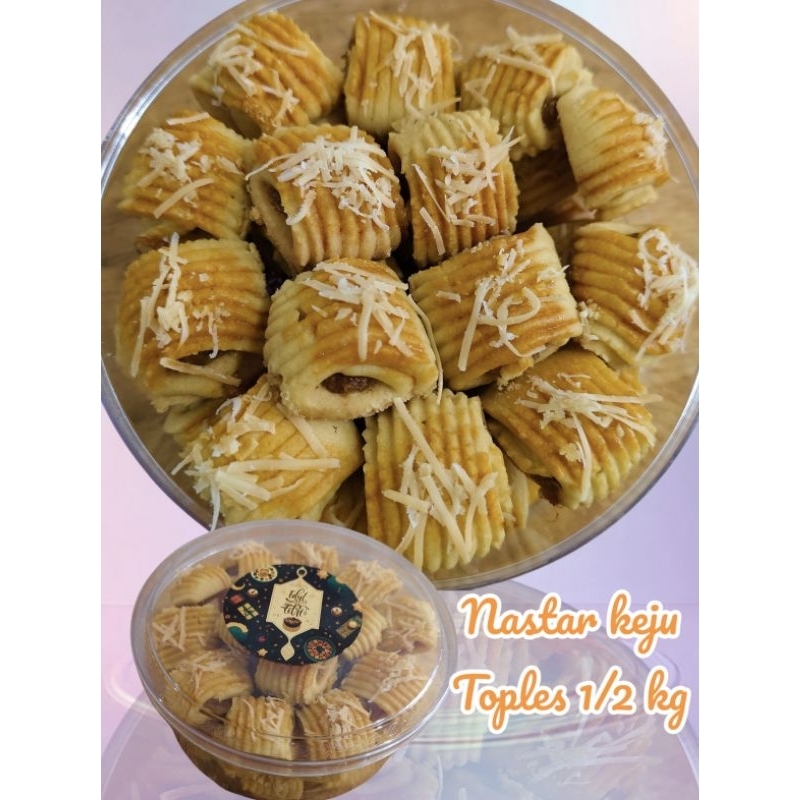 

Cookies / Kue kering Nastar Keju toples 500 gr