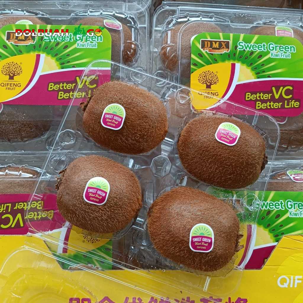 

Kiwi Sweet Green 1pack Manis Segar Berkualitas - DolBuah