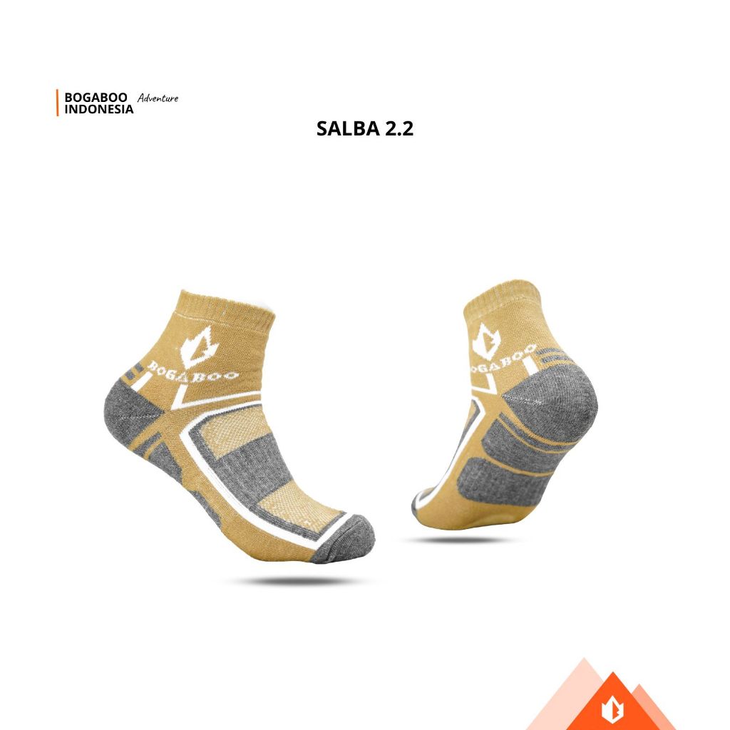 BOGABOO SALBA 2.2 Kaos Kaki Sport Tebal Anti Bacterial dan Coolmax- kaos kaki outdoor gunung - Socks