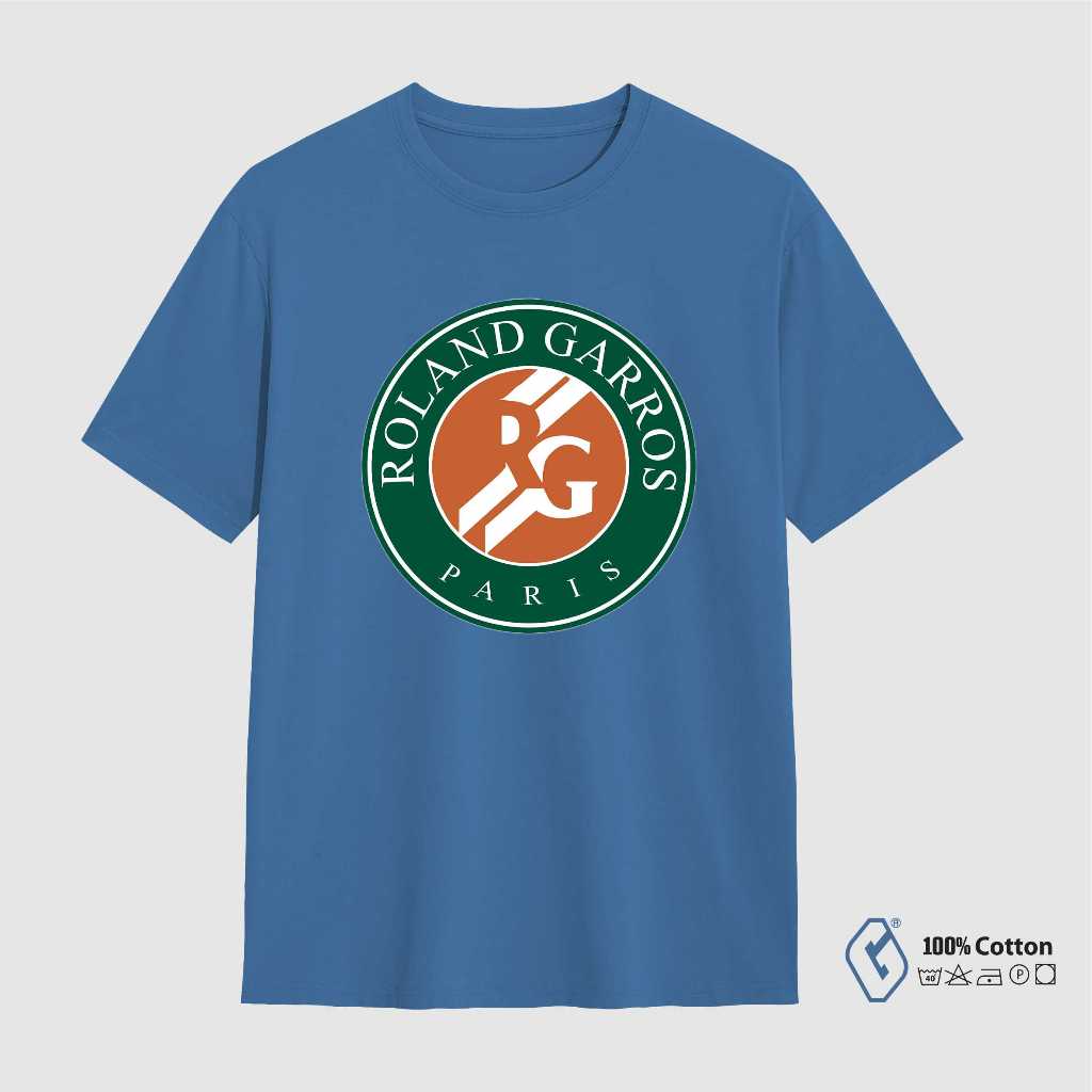 Kaos distro Rolland Garros Paris / baju distro Roland Garros Paris