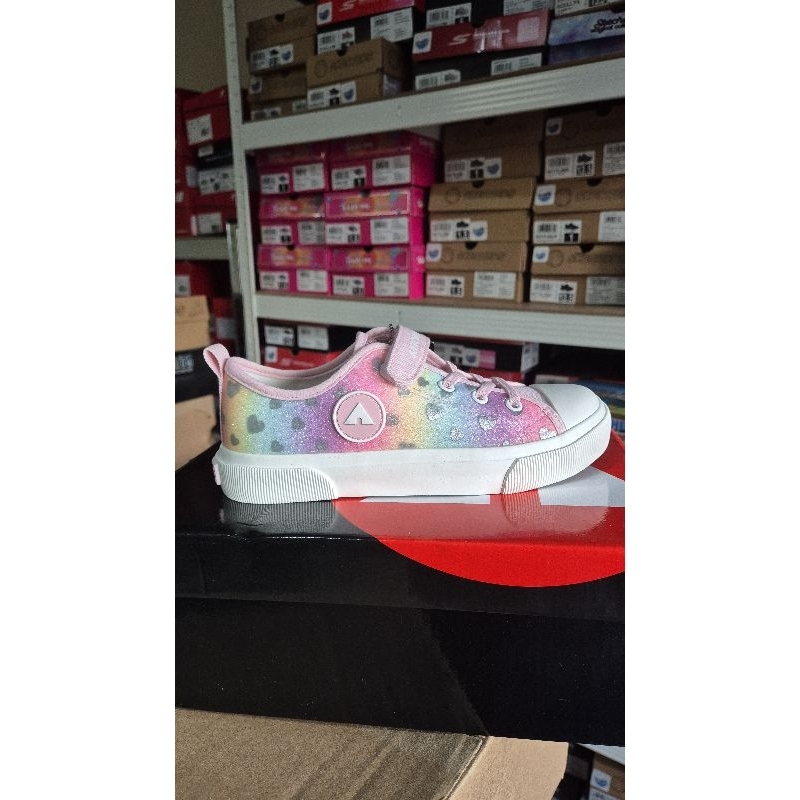 Airwalk Brielle Jr Pink/Green Sepatu Anak Original |Girls Kids Airwalk Sneakers Shoes Original