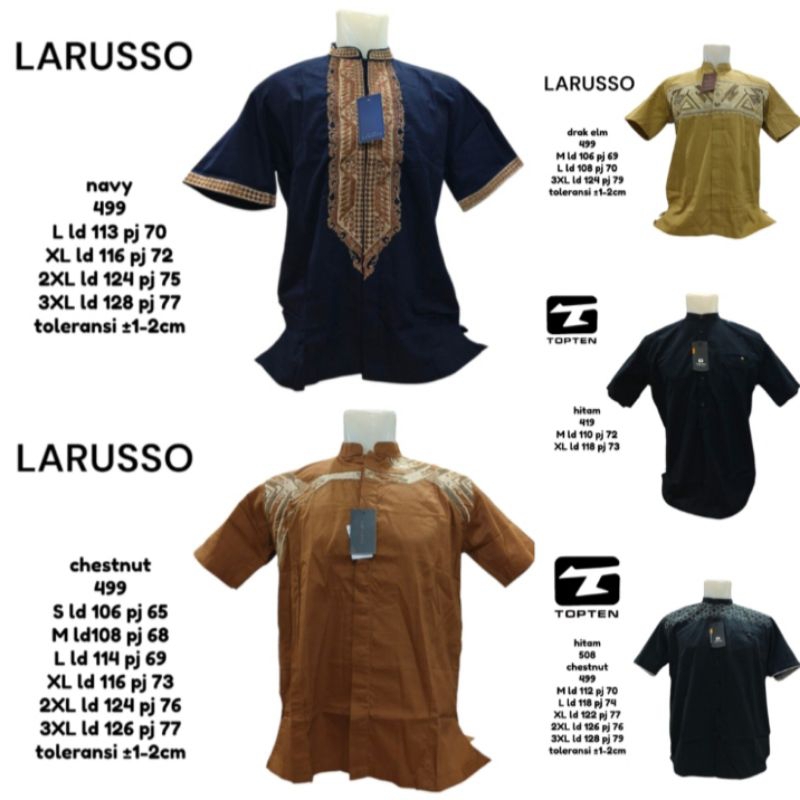 KOKO LARUSSO BORDIR BAJU MUSLIM BORDIR LARUSSO