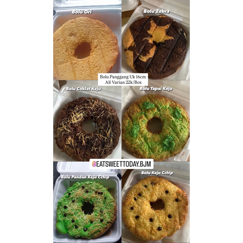 

Bolu Panggang Varian Uk 16cm