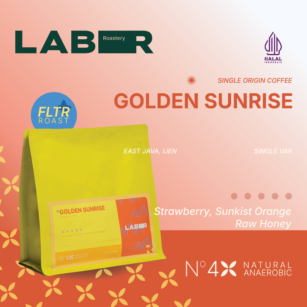 

LABR Golden Sunrise Single Origin (Filter Roast Coffee)