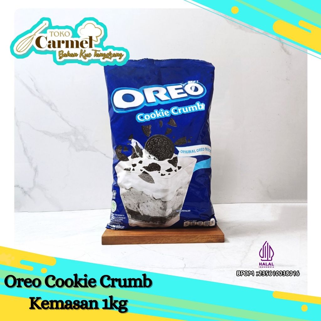 

Oreo Cookie Crumb 1kg ASLI