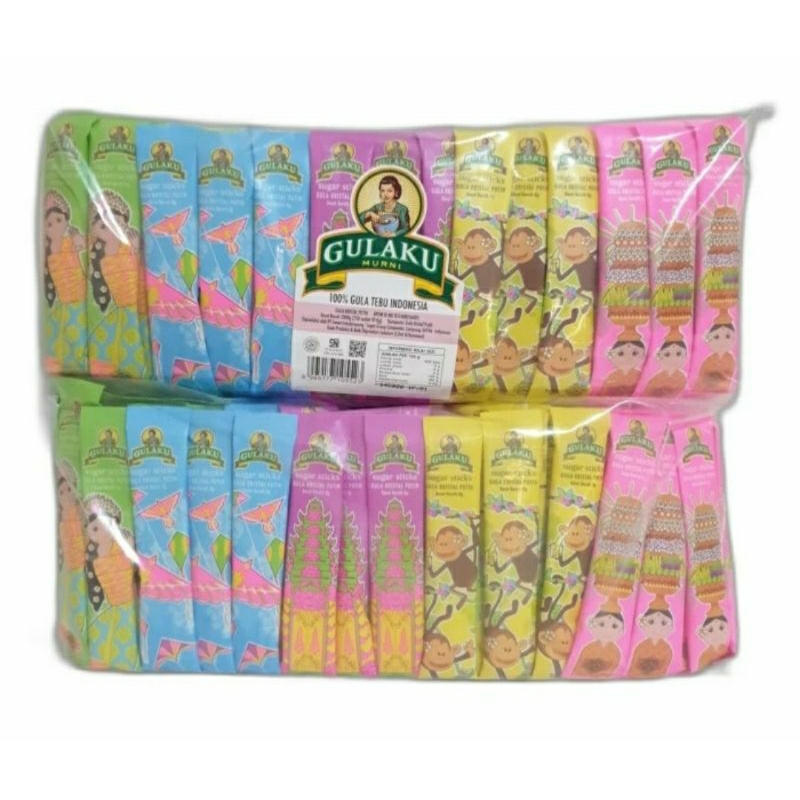 

Gulaku stick sugar 250 pcs