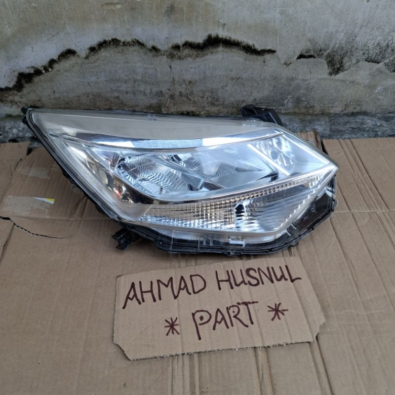 lampu depan headlamp sigra calya LED chrome putih original