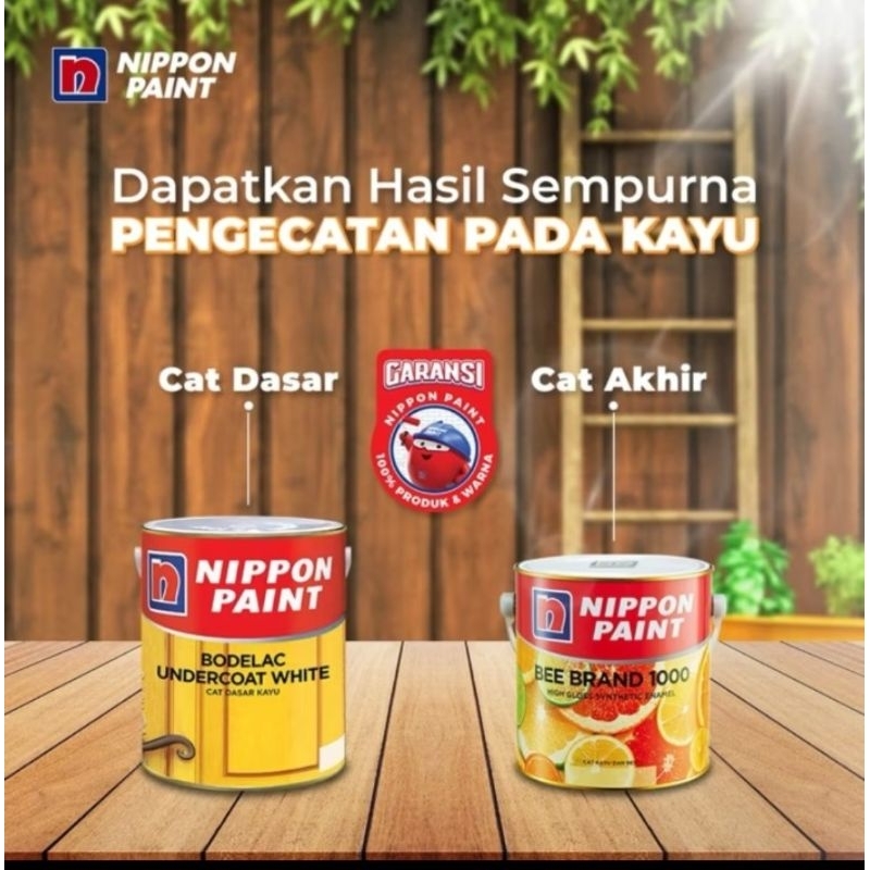 Nippon Paint-Bodelac Undercote Kayu Besi-Cat Dasar Kayu
